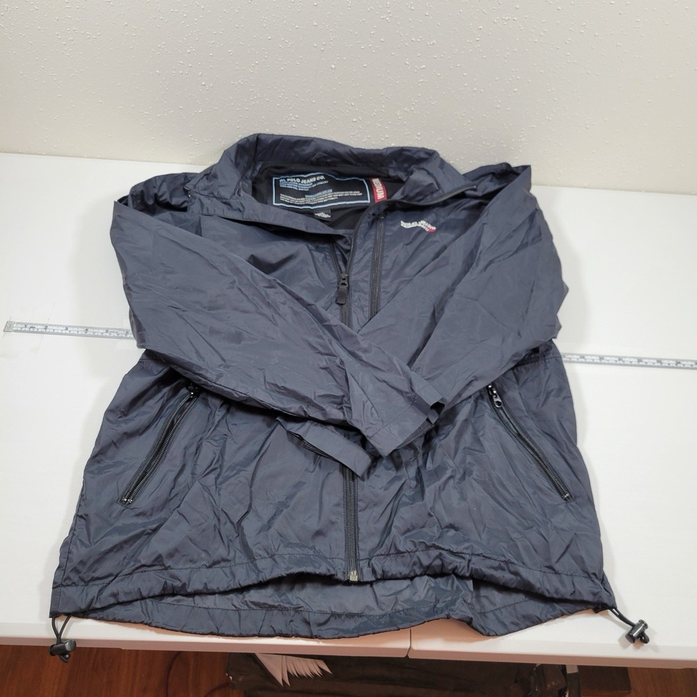 RL Polo Jeans Co. RL/67 Men's Windbreaker Jacket Size M Blue